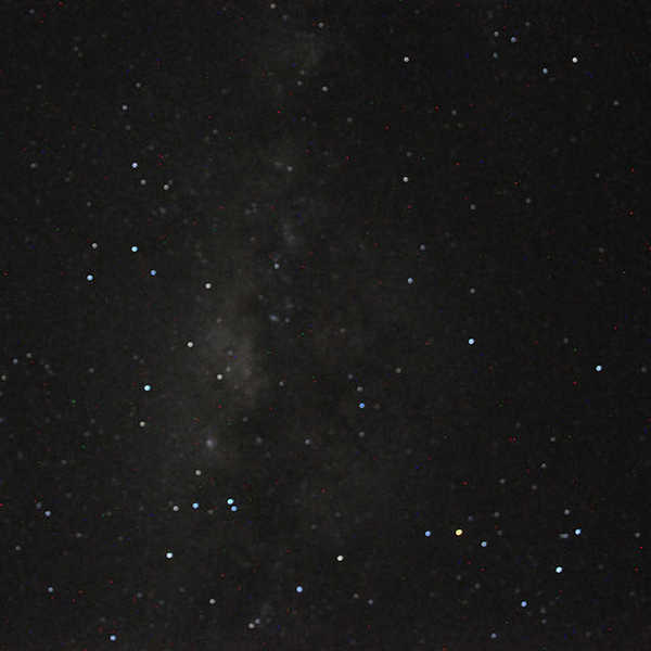 投稿写真／出発1時間前に届いた1眼レフで撮影できた、セレンゲティの天の川とさそり座と満天の星