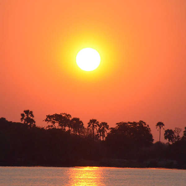 投稿写真／ザンベジ川サンセット・クルーズの景色がとても奇麗でした。