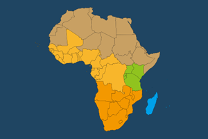 アフリカの国々の画像
