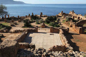地中海沿岸に位置するティパサ遺跡