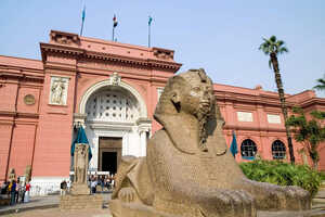 フランス人考古学者マリエットによって創設された、エジプト考古学博物館