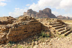 同じく前アクスム期の遺構で物流の中継地だったと推測されるマトラ遺跡