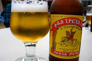 セント・ジョージ・ビールはエチオピアでも１・２を争う人気銘柄
