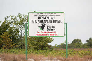 変化に富んだ地形に豊かな自然が残るロアンゴ国立公園