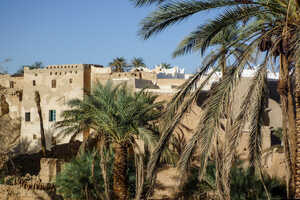 サハラの隊商交易を担ったトゥアレグの人々によって築かれた、ガダメスの旧市街