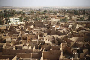 ウバリの西、アルジェリア国境近くに位置し、トゥアレグ人が築いた古い街区が残るガート