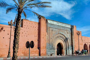 ムワッヒド朝建築の最高傑作とも言われるアグノウ門