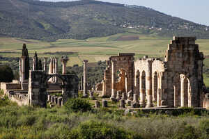 モロッコにあるローマ以西では唯一の世界遺産、ヴォルビリス