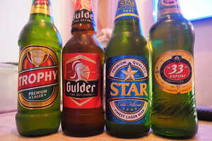 スターやグルダーなどナイジェリア産ビールは美味しい