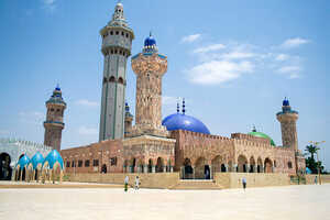 トゥーバの巨大モスク