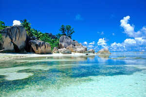 インド洋で最も有名なビーチの一つ、アン・スース・ダルシャン