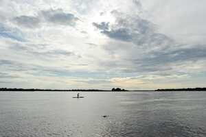 ゆったりと流れていくコンゴ川