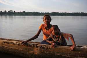 村で出会った子供たち
