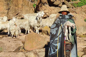 羊毛産業が盛ん