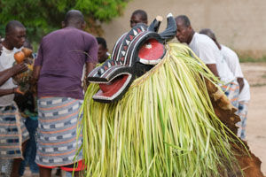 ベナンだけではなく周辺国からも参加。コートジボワールからのゴリダンス