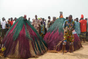 ベナンの国教であるブードゥー教。毎年1月10日にはお祭りも催される