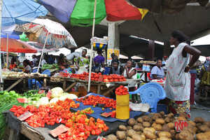 活気と熱気にあふれる中央市場